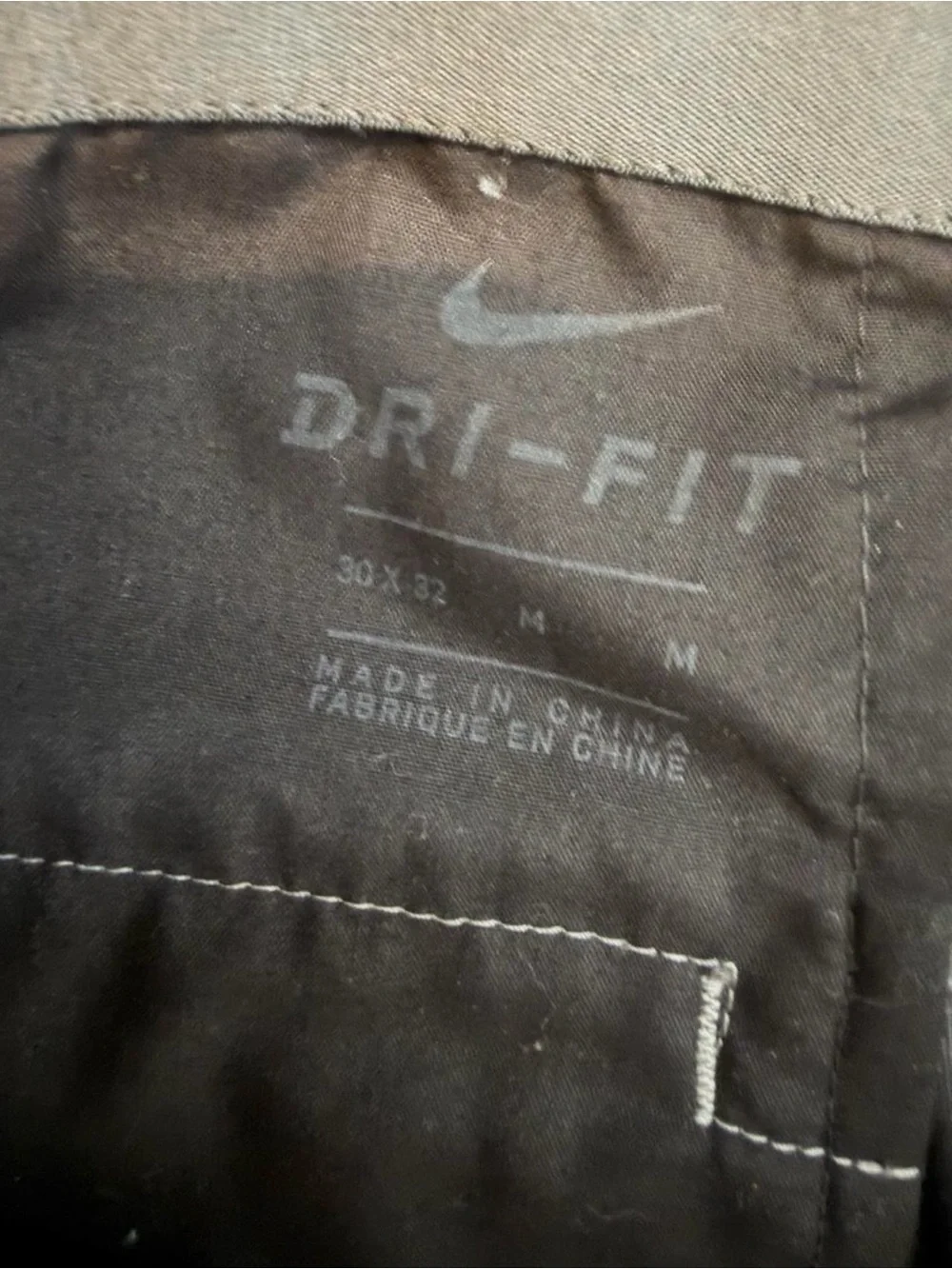 Nike Men's Black Chino-Style Performance Pants